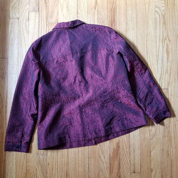 Chico's Jacket Red Black XL - Picture 5 of 6